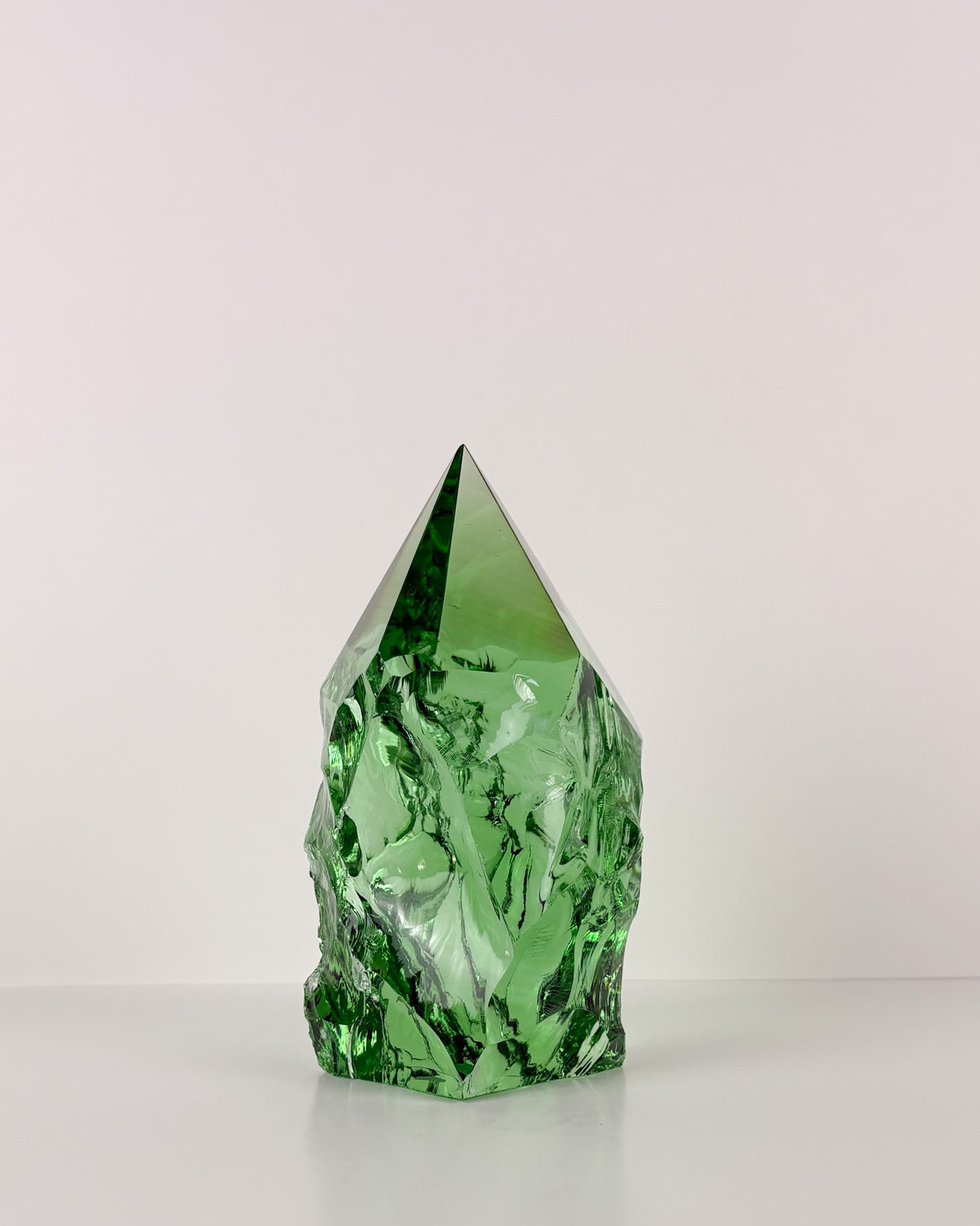 Rustic Green Glass Point