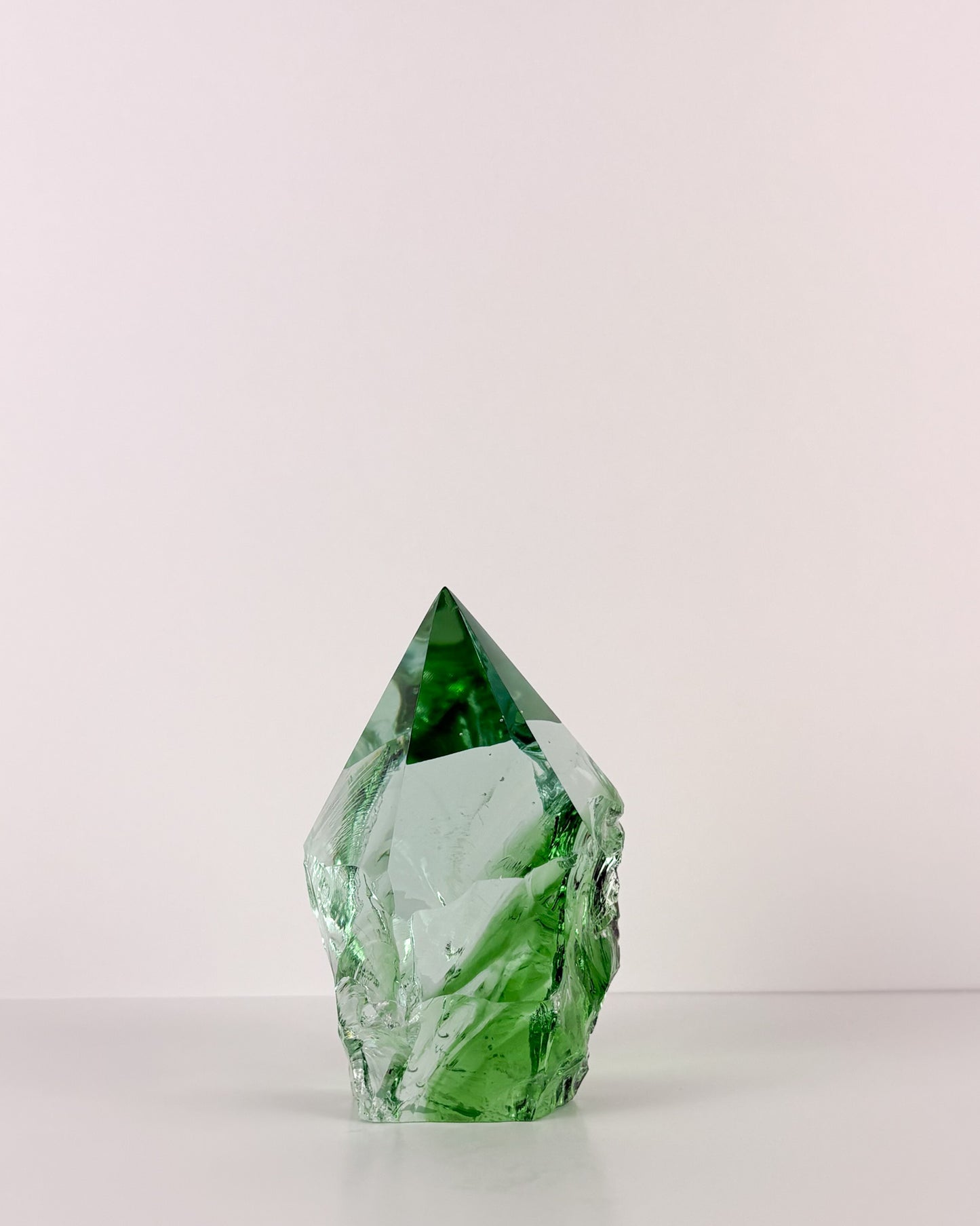 Rustic Green Glass Point