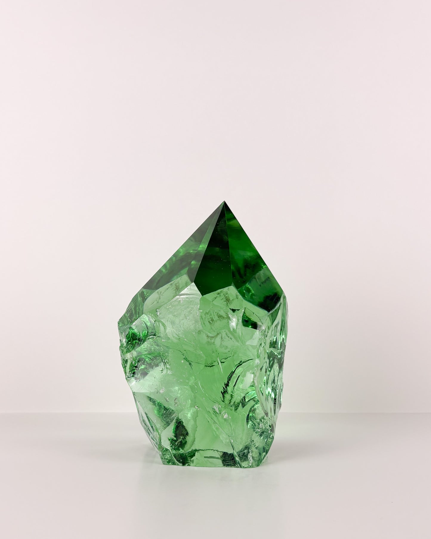 Rustic Green Glass Point