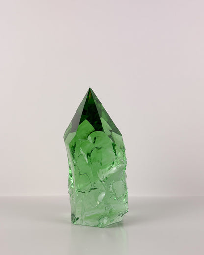 Rustic Green Glass Point