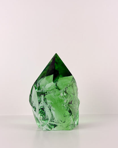 Rustic Green Glass Point
