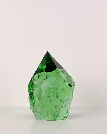 Rustic Green Glass Point