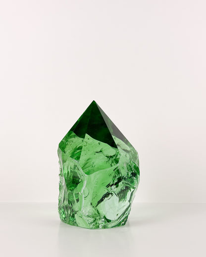 Rustic Green Glass Point