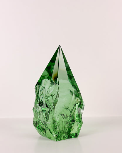 Rustic Green Glass Point