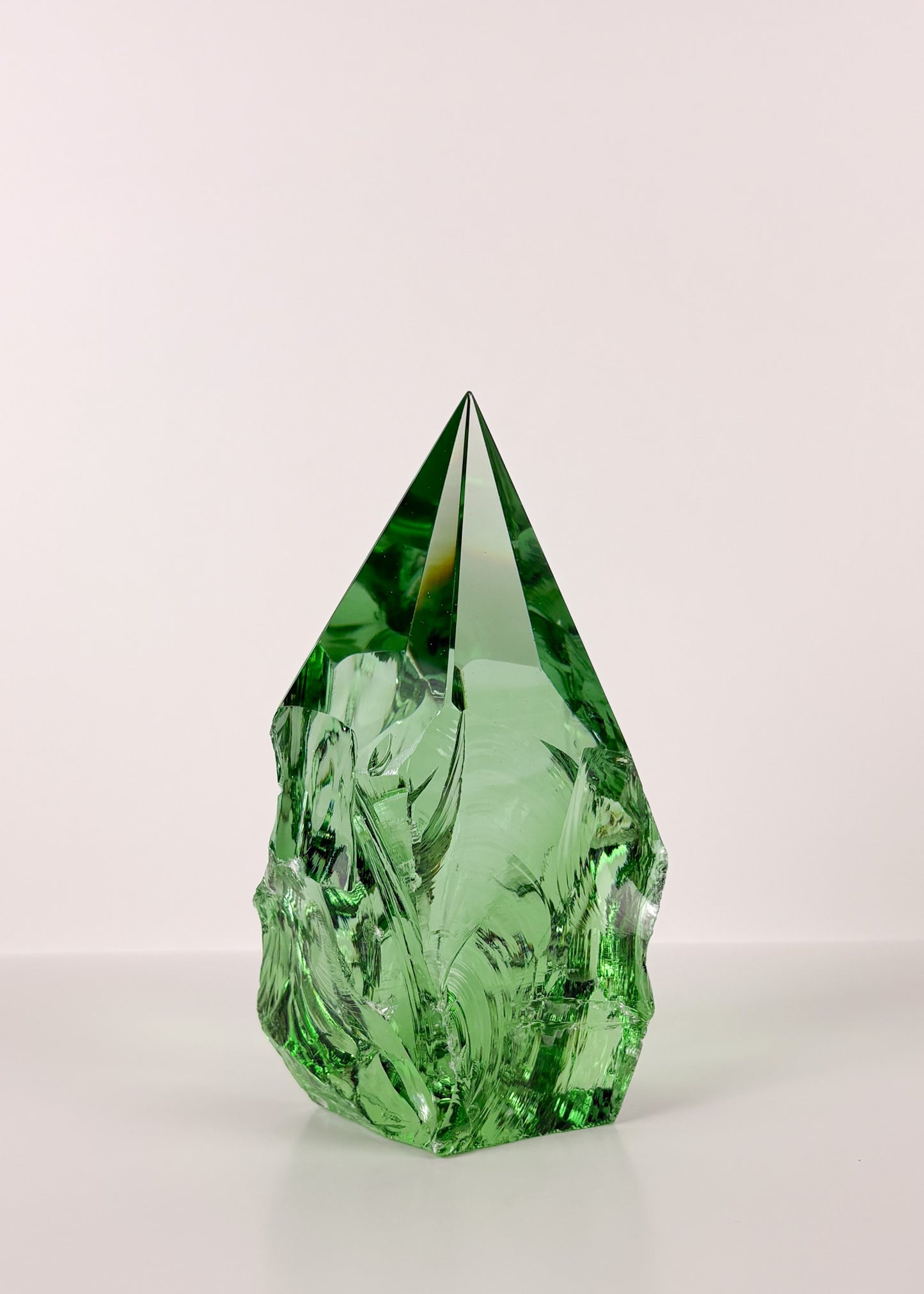 Rustic Green Glass Point