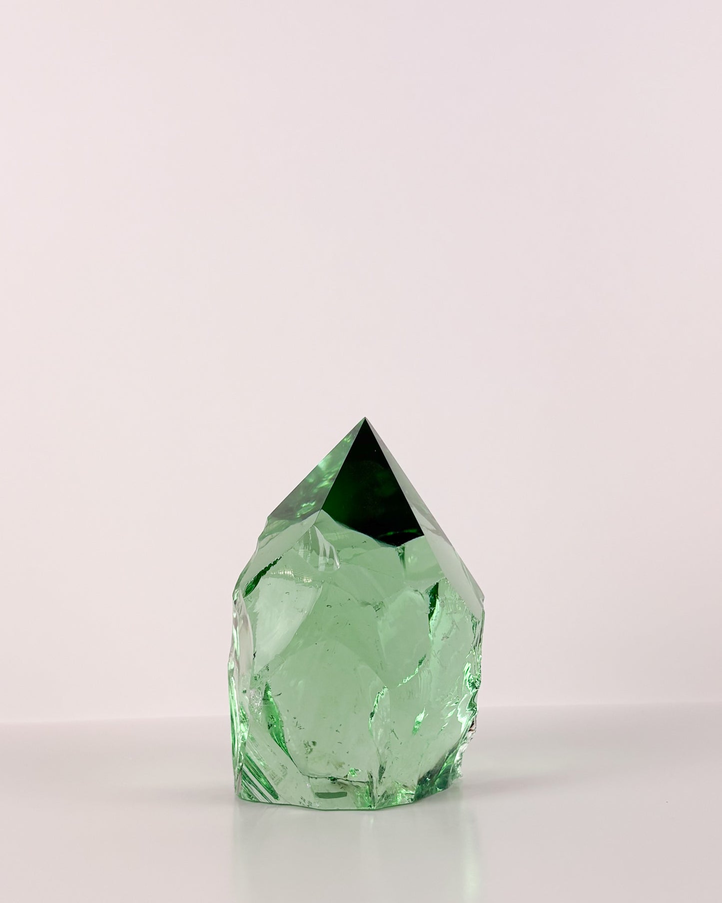 Rustic Green Glass Point