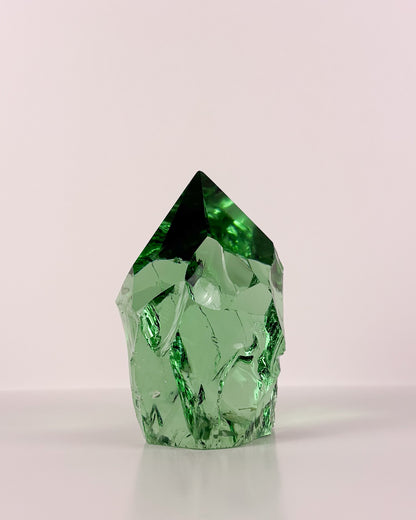 Rustic Green Glass Point