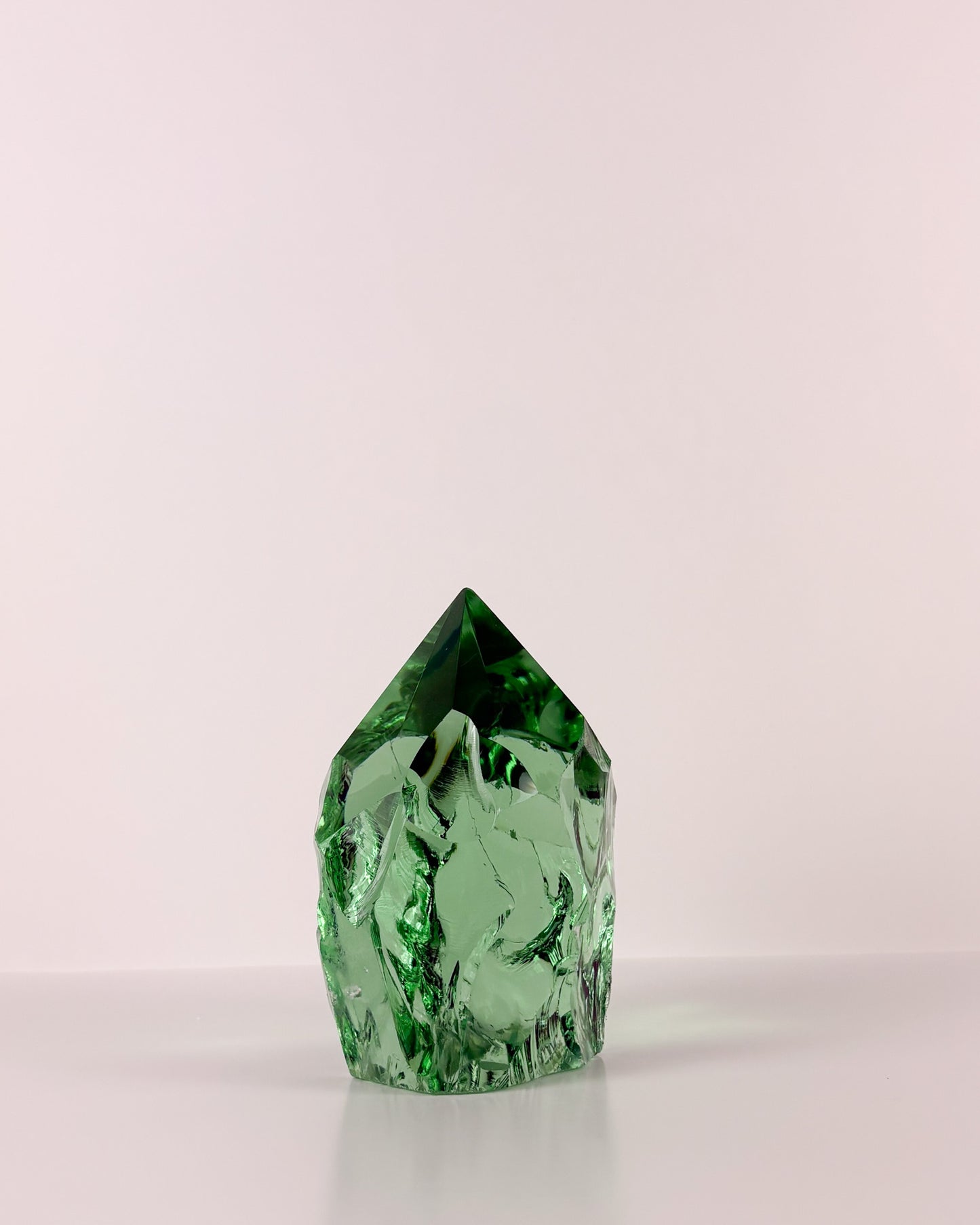 Rustic Green Glass Point