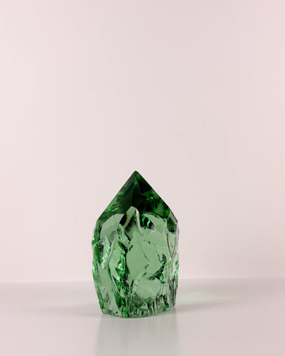 Rustic Green Glass Point