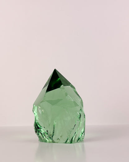 Rustic Green Glass Point