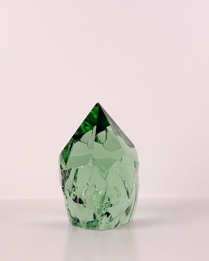 Rustic Green Glass Point