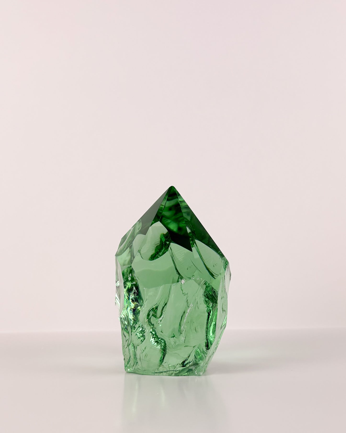 Rustic Green Glass Point