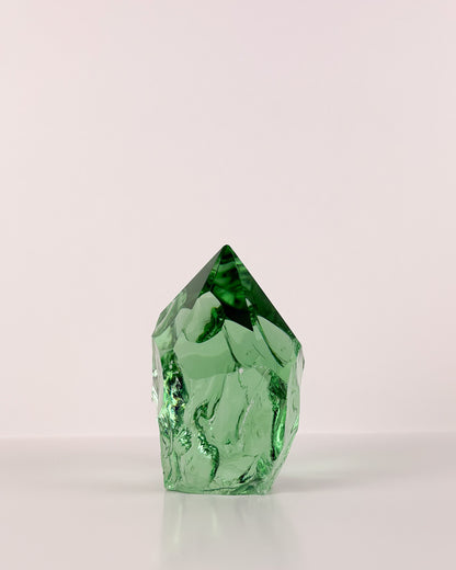 Rustic Green Glass Point