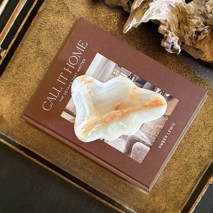 Scalloped Onyx Dish