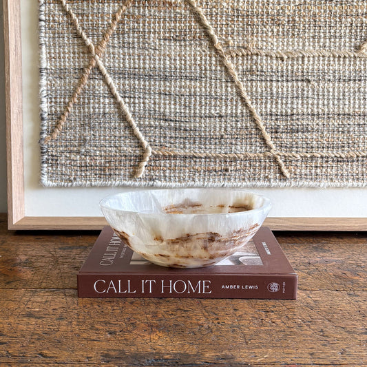 decorative onyx bowl