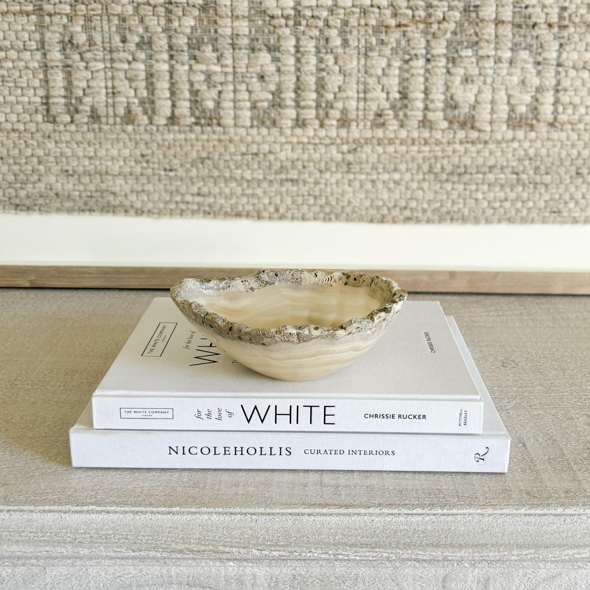 modern organic home decor, ony coffee table bowl