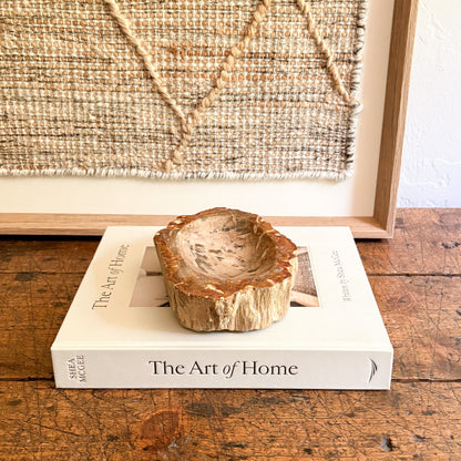 Small Indonesian Petrified Wood Bowl