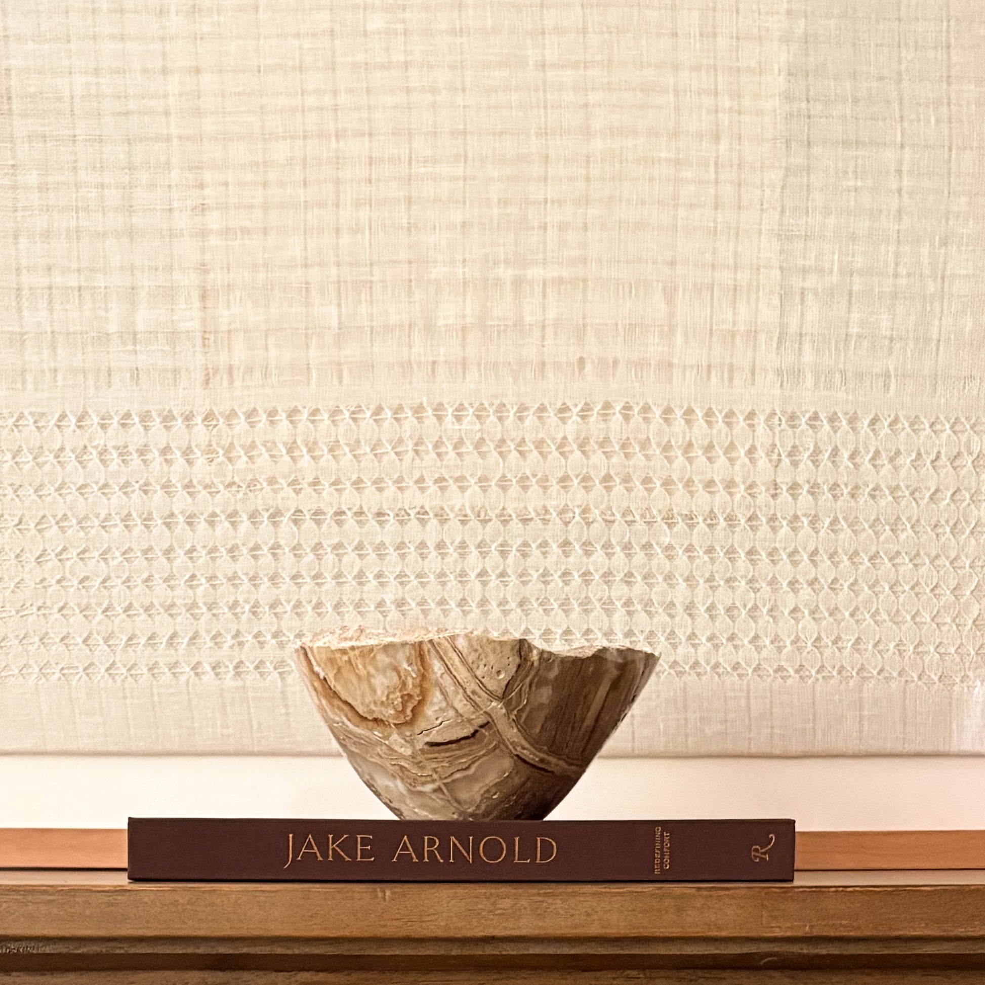 Luxury hand-carved amber onyx bowl made from genuine natural stone