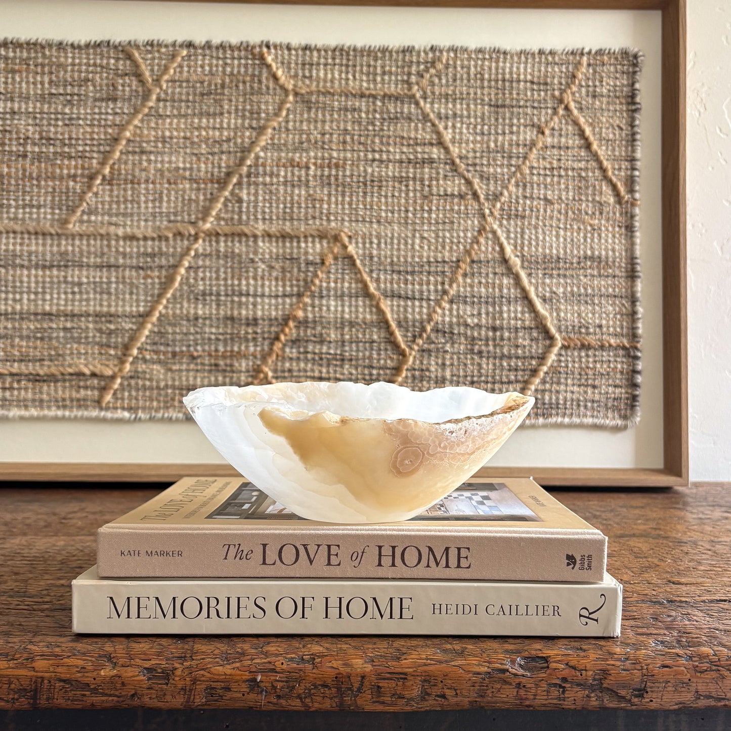 artisan natural stone bowl