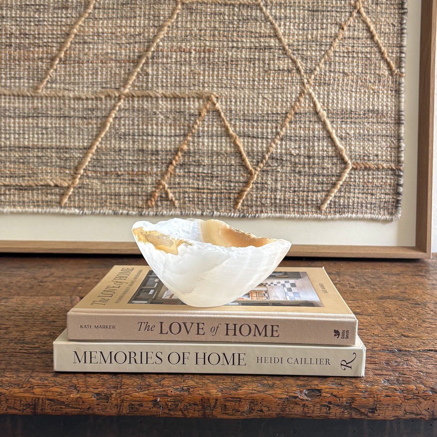 natural onyx coffee table bowl