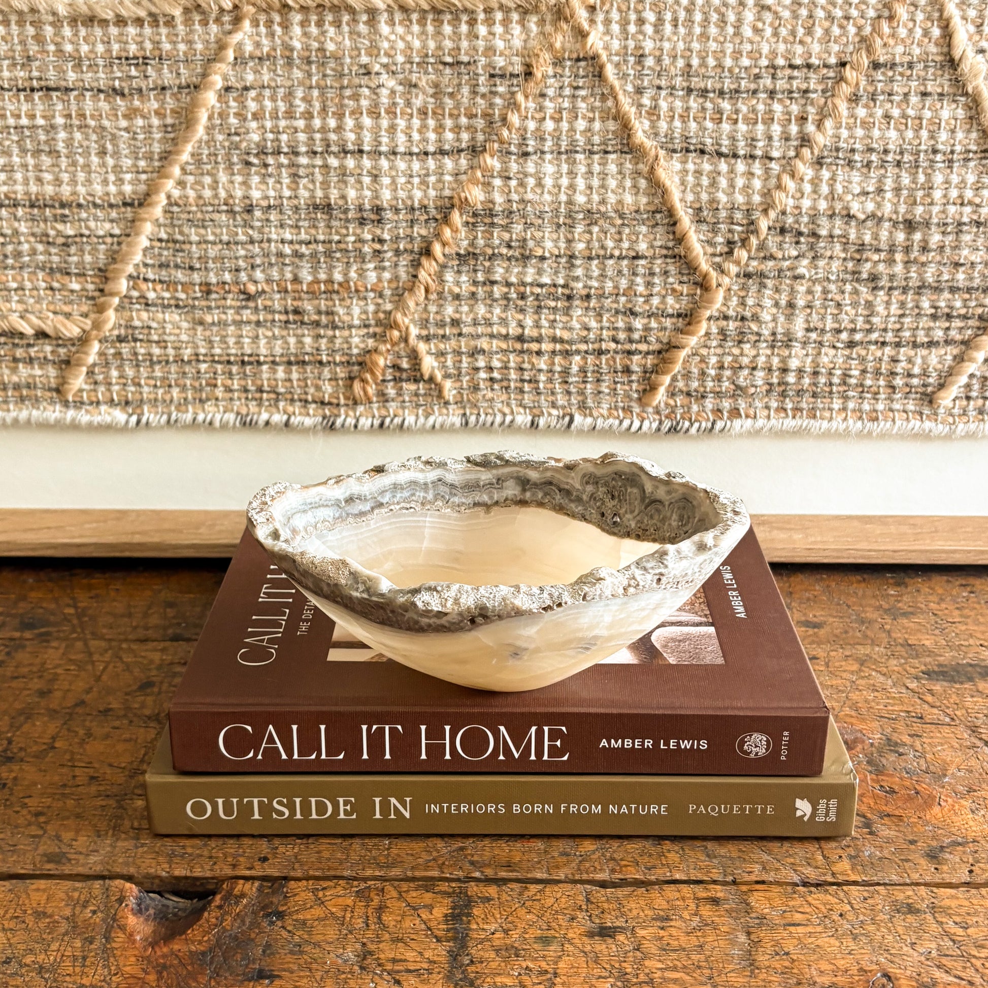 onyx coffee table bowl