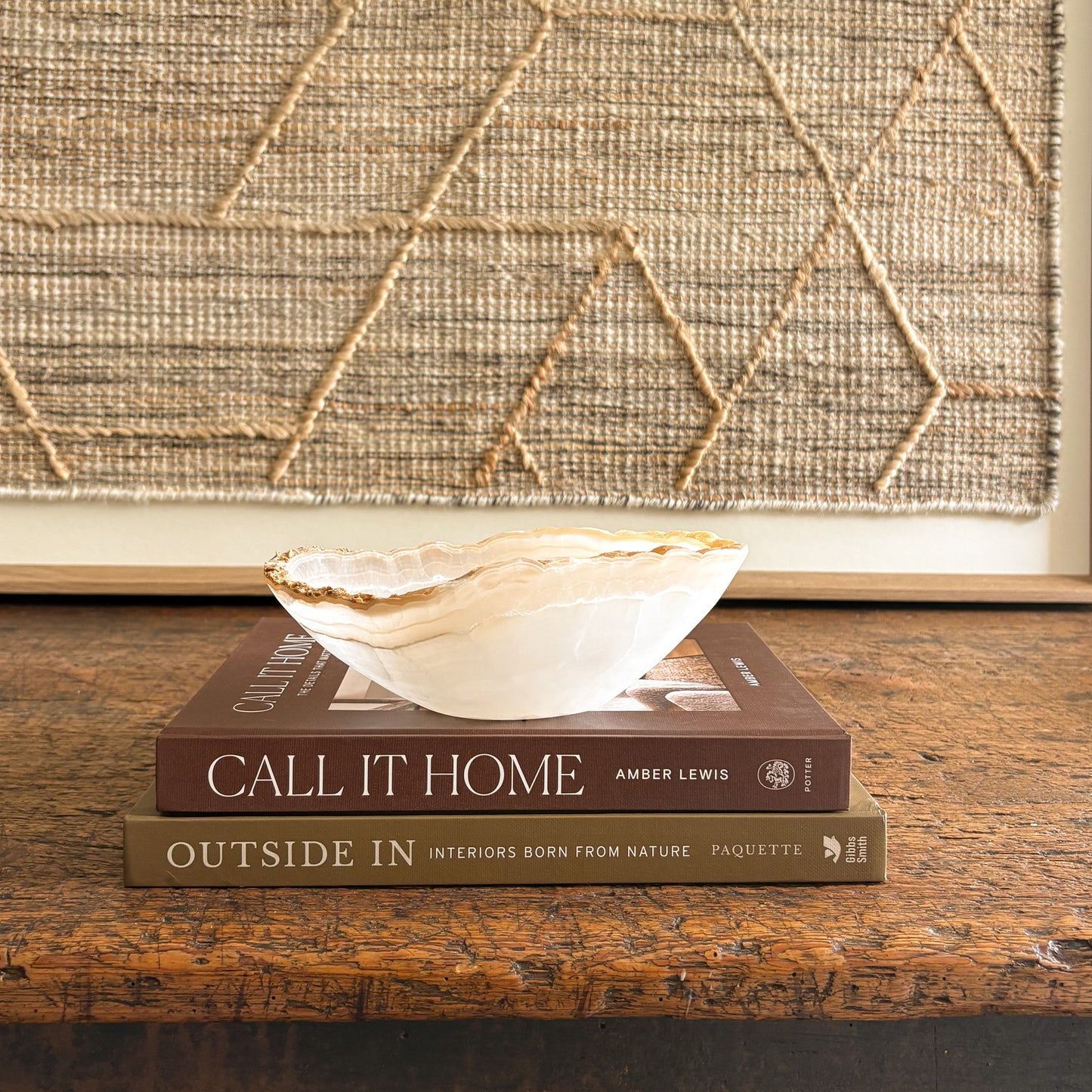 onyx coffee table bowl