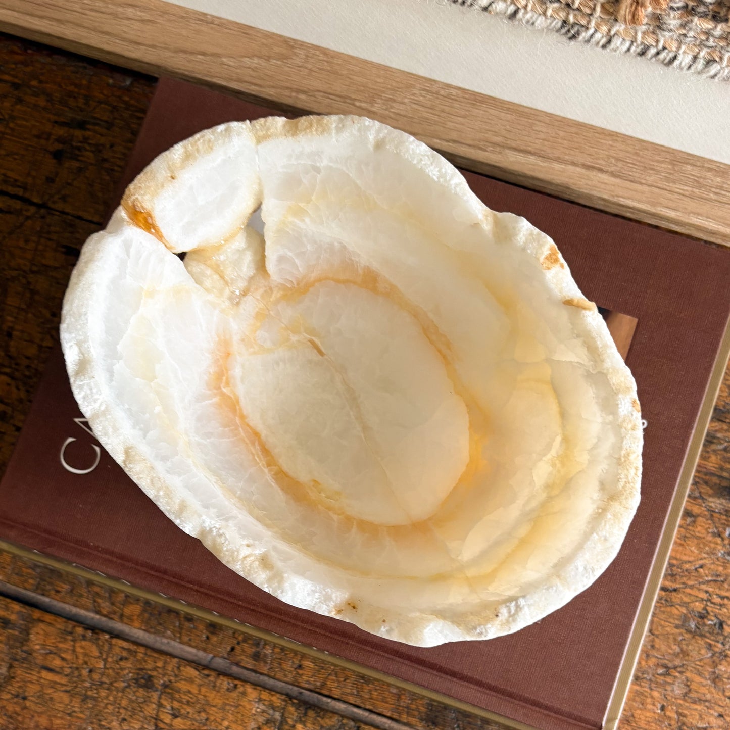 hand made artisan stone bowl