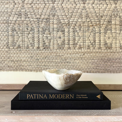 handmade natural stone bowl