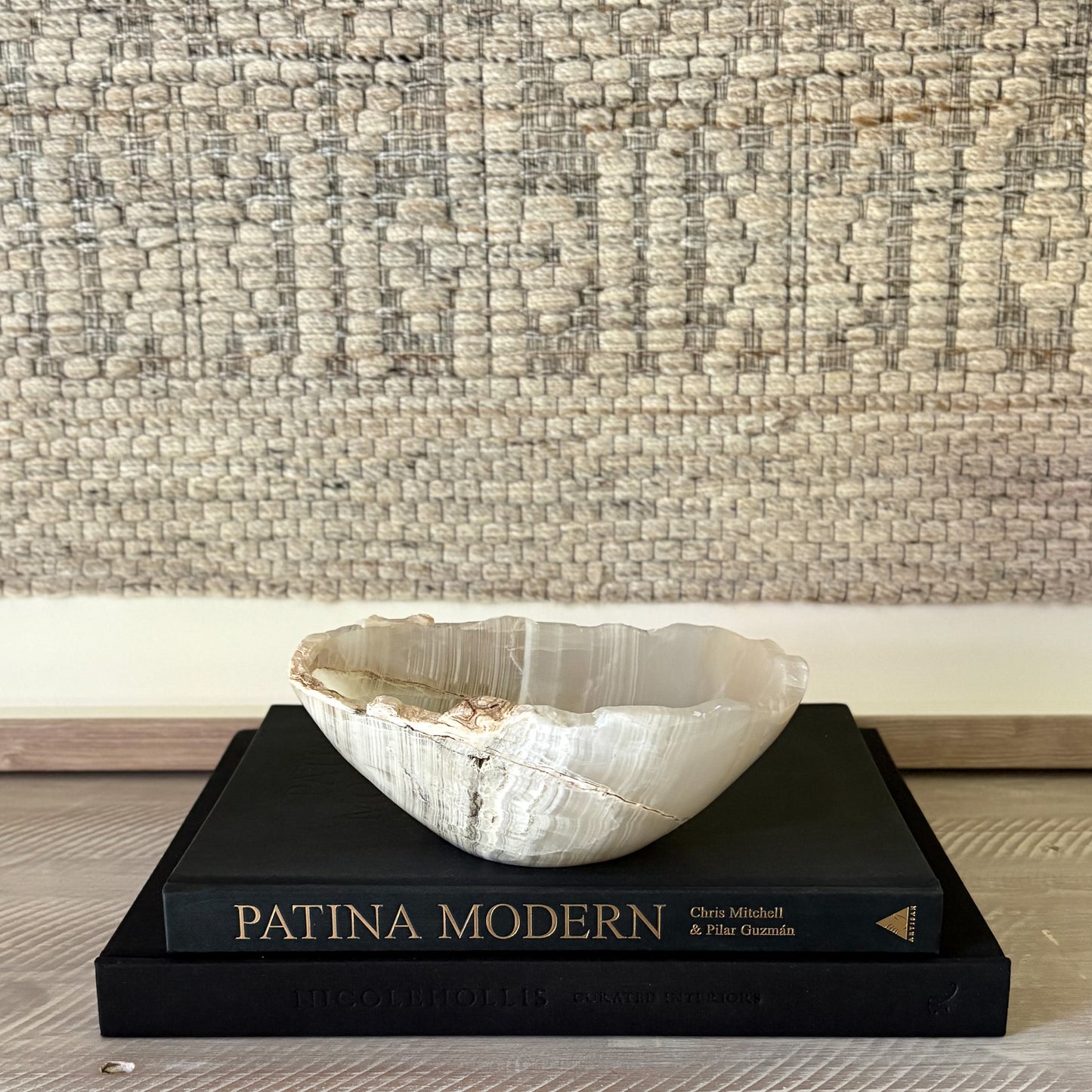 natural stone coffee table bowl