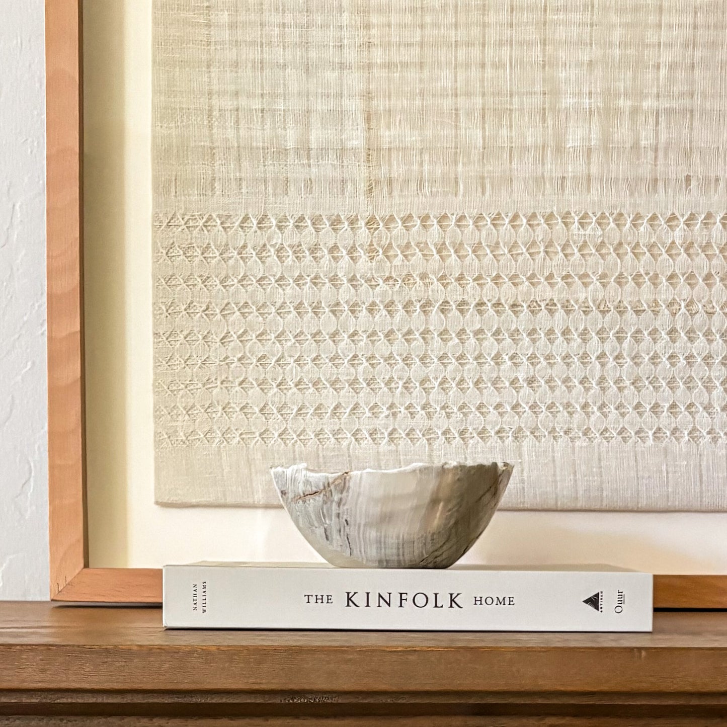 Artisan-crafted grey onyx decorative bowl made from genuine natural stone.