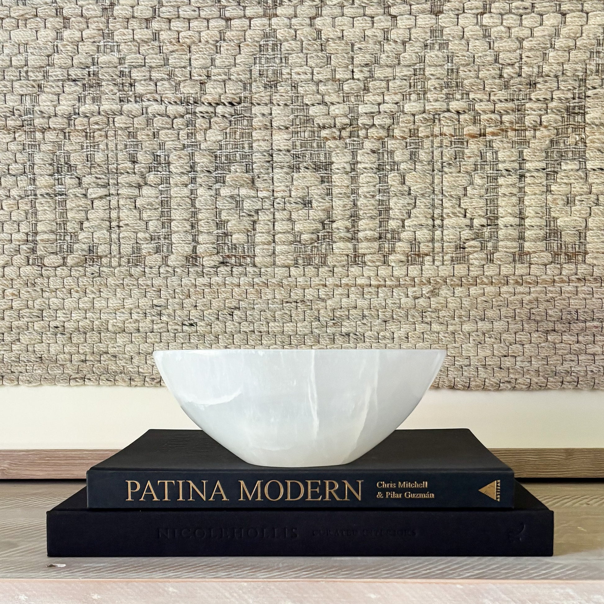 white stone catchall 