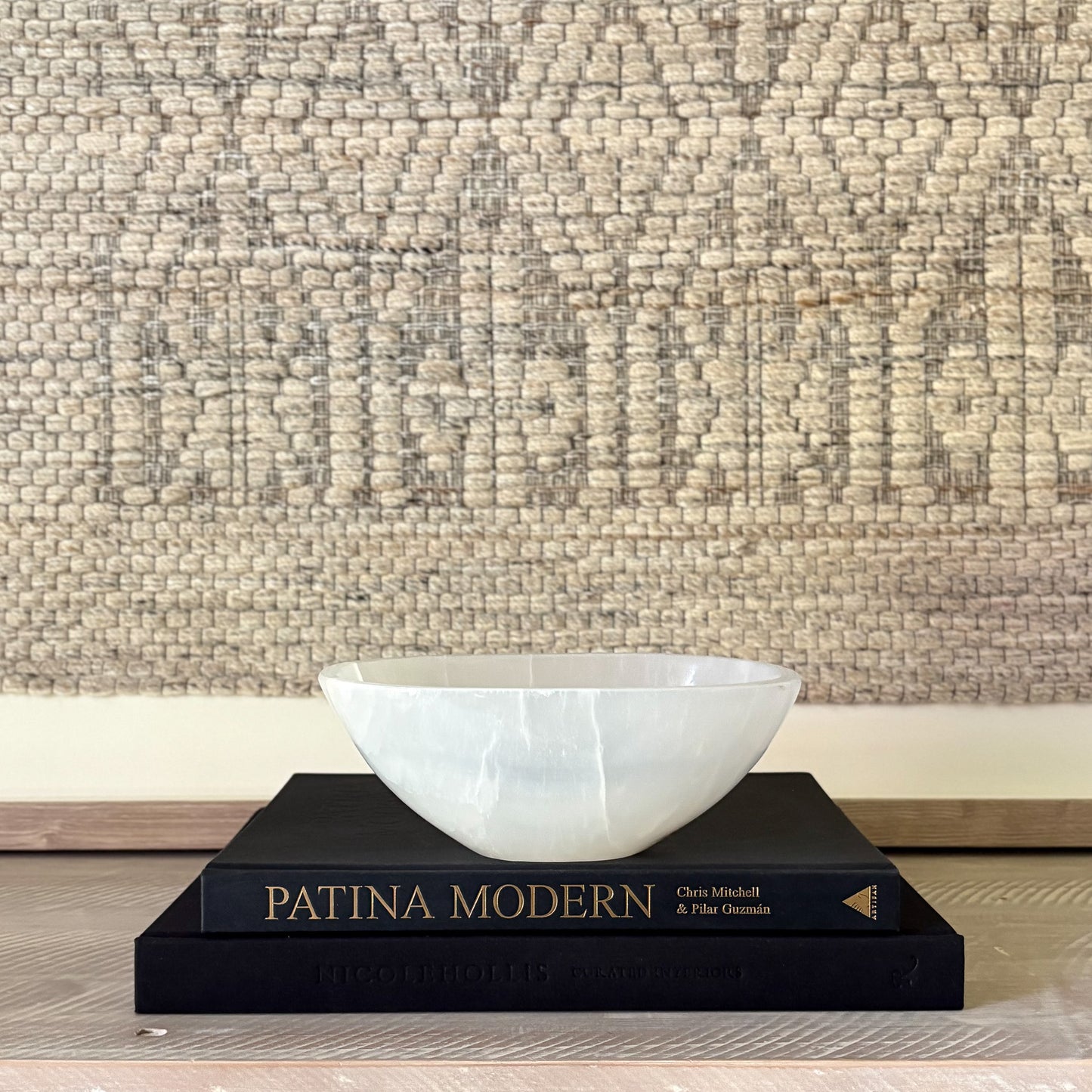natural mexican white onyx coffee table bowl