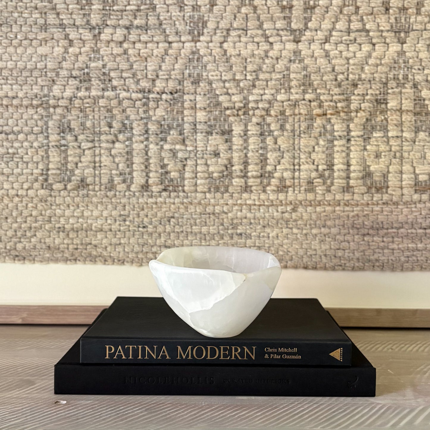 natural mexican stone bowl