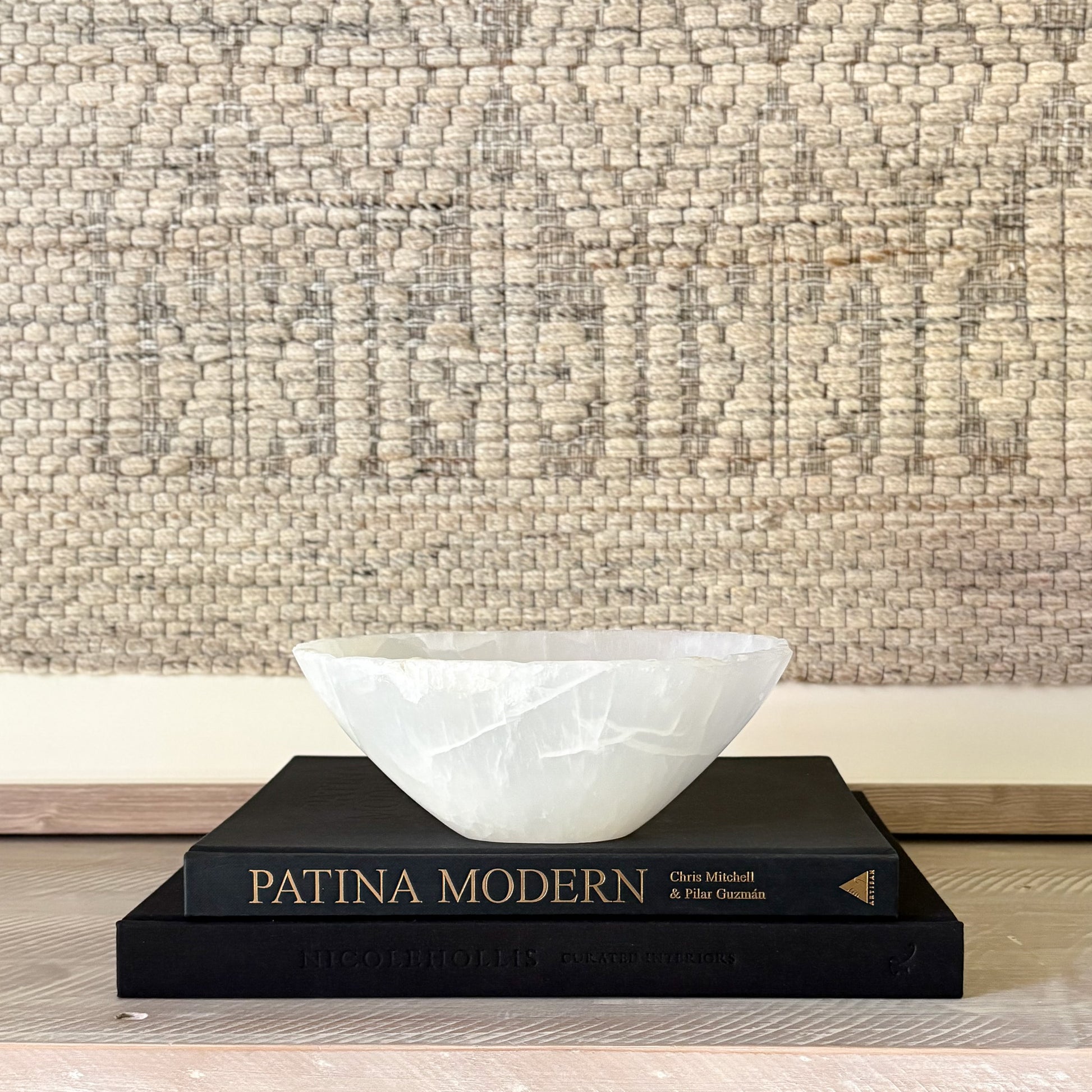 natural stone accent bowl