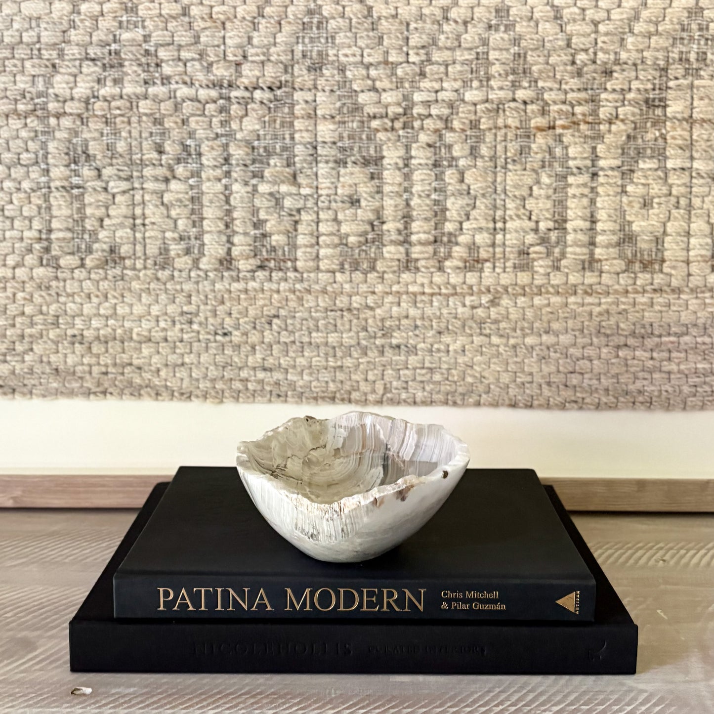 natural stone coffee table bowl