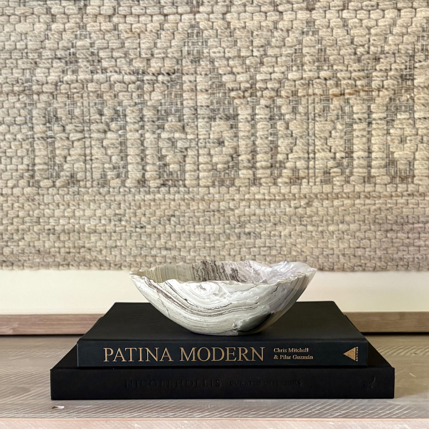 artisanal stone bowl