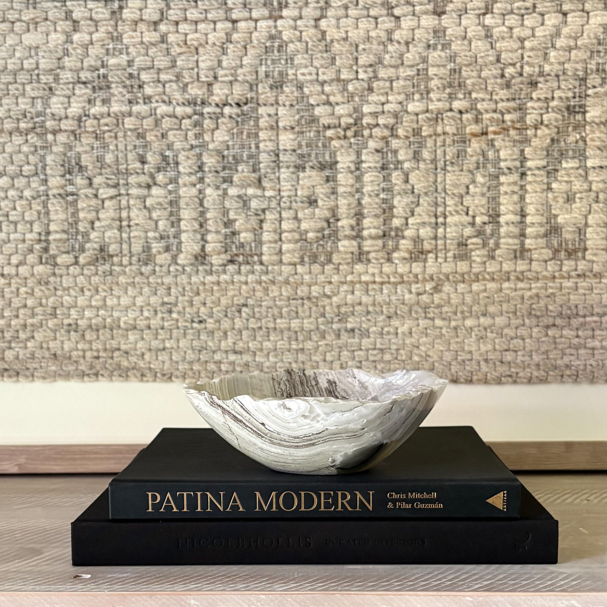 artisanal stone bowl