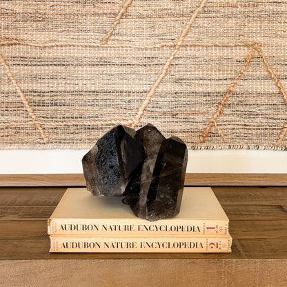 Smoky Quartz Crystal Cluster