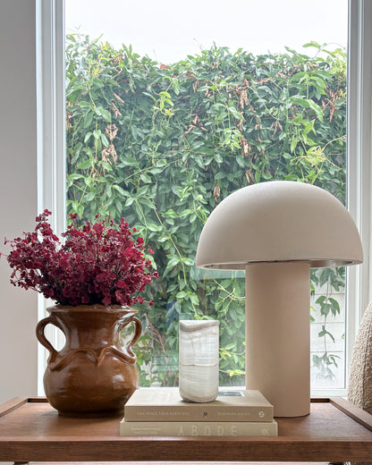 Elegant white onyx décor accent for modern luxury interiors