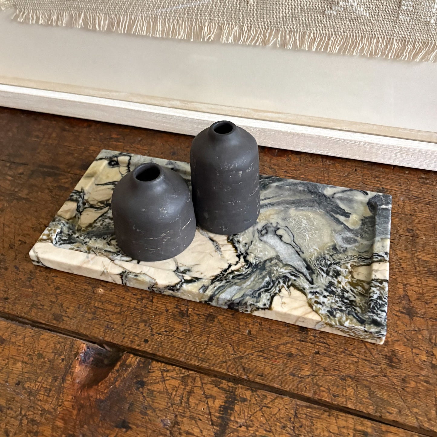 decorative marble tray