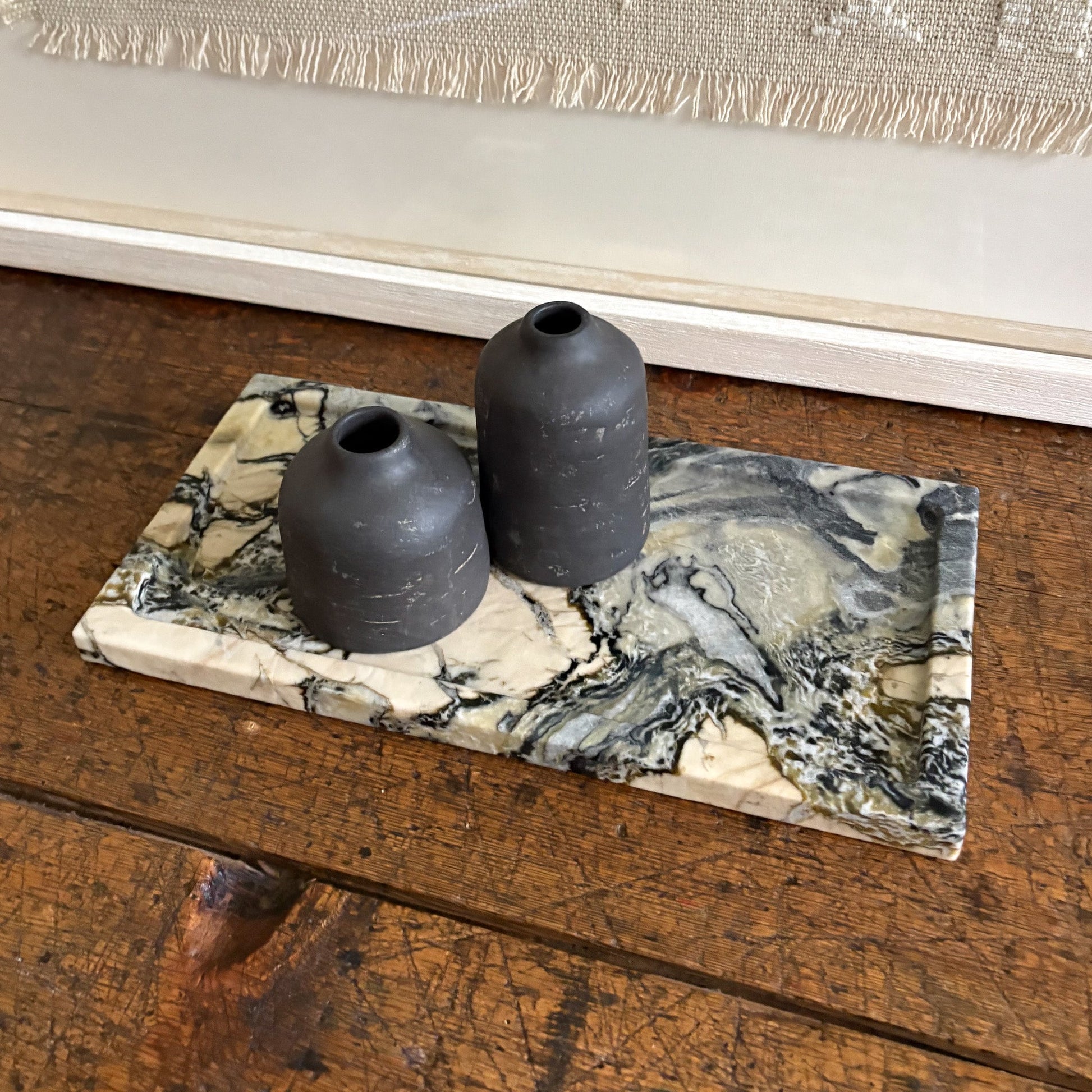 decorative marble tray