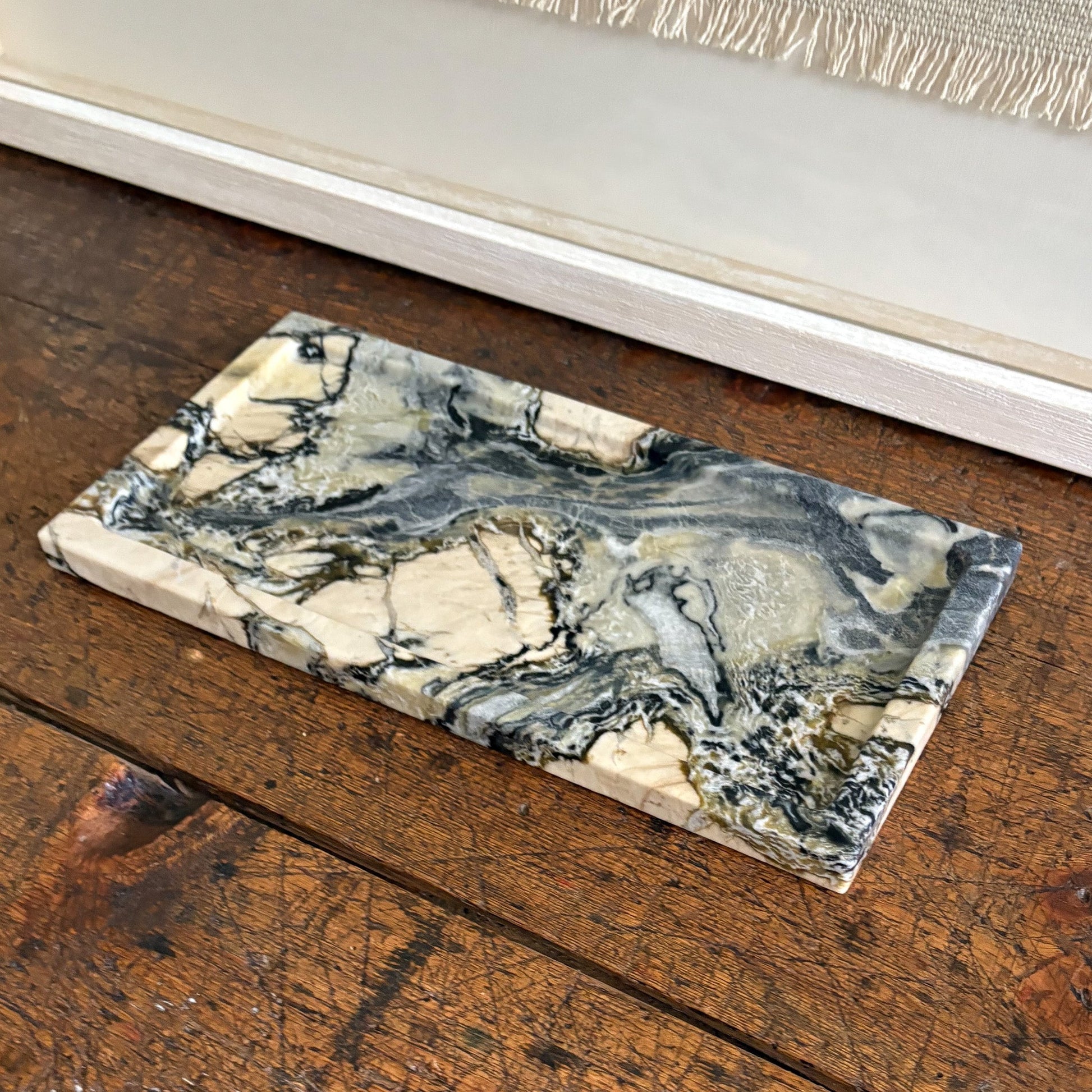 marble accent tray, marble coffee table tray
