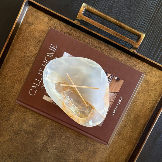 onyx accent dish