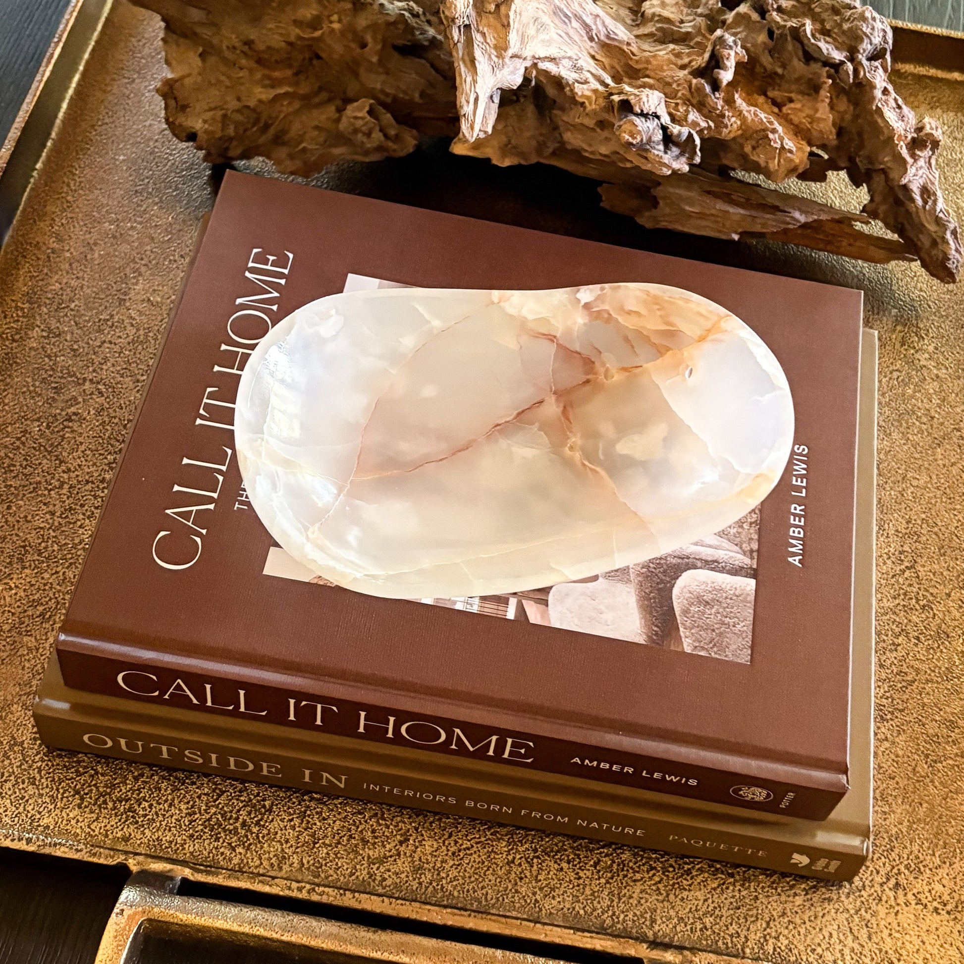 onyx jewelry dish