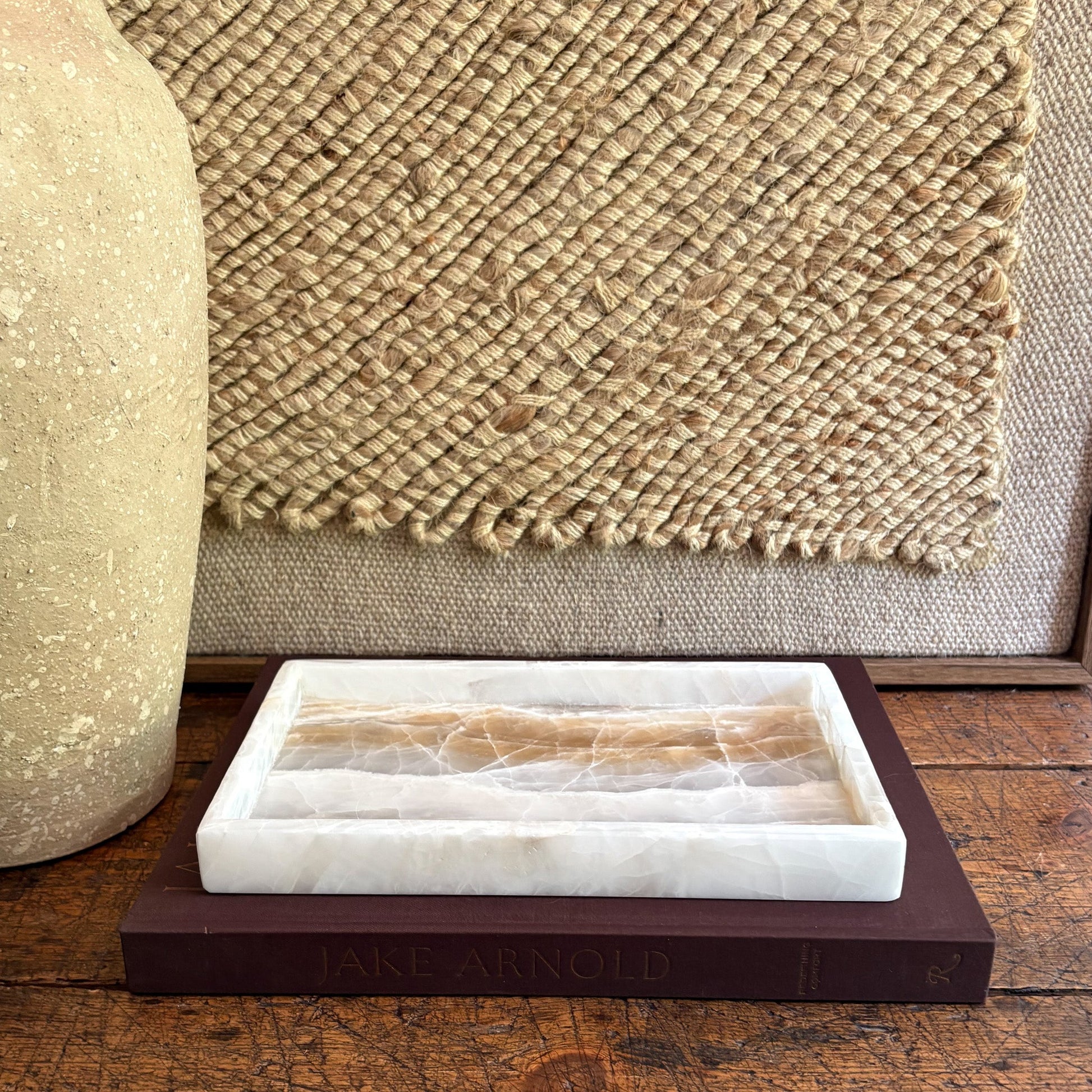 natural mexican onyx stone tray