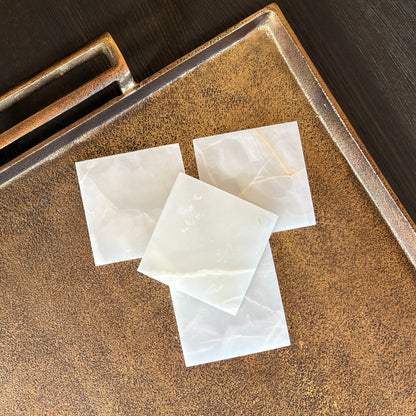 natural stone coaster set