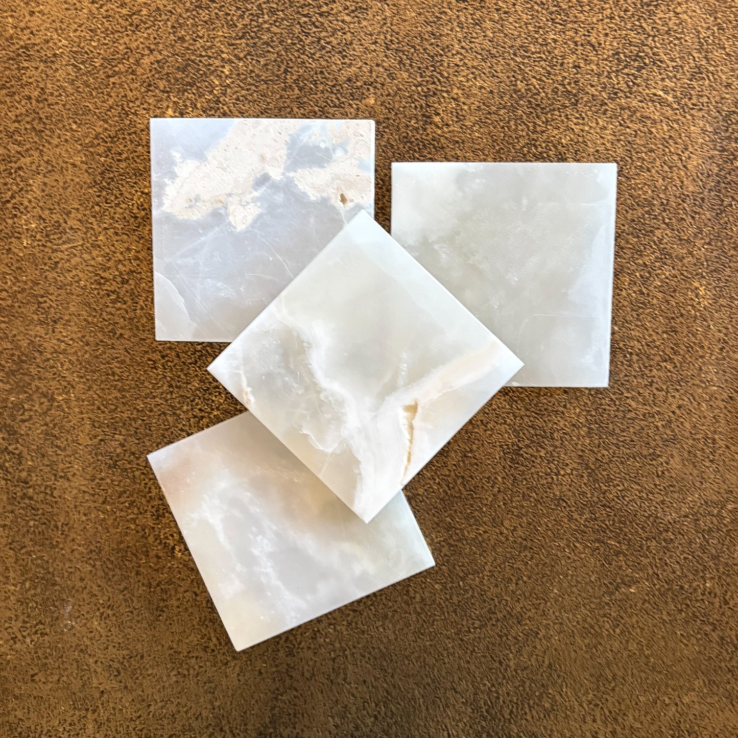 handmade stone coaster