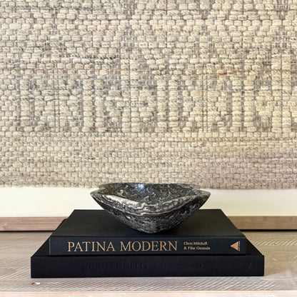 black and white onyx coffee table bowl