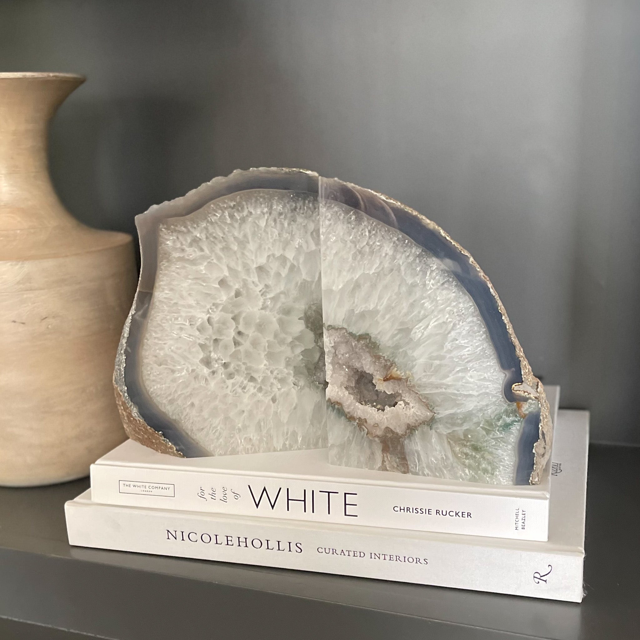 Agate Geode Bookends, Buy Geodes OKC