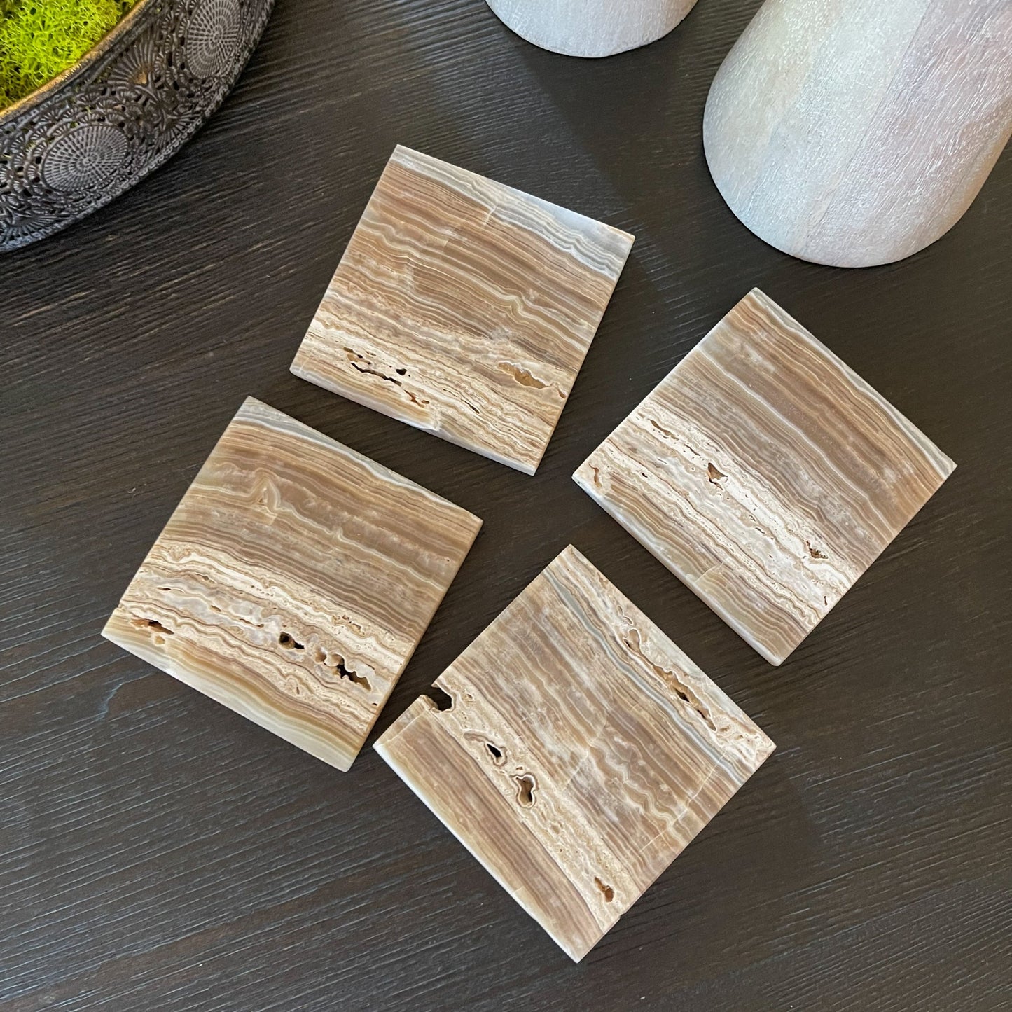 Onyx Coasters, Home Accessories, Home Styling
